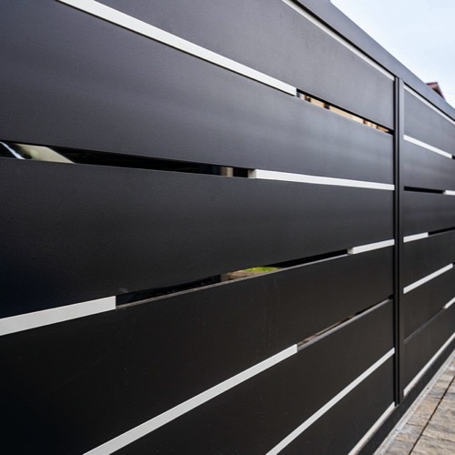 Alu Zaun - RAL 9005