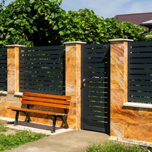 Alu Zaun - RAL 7016
