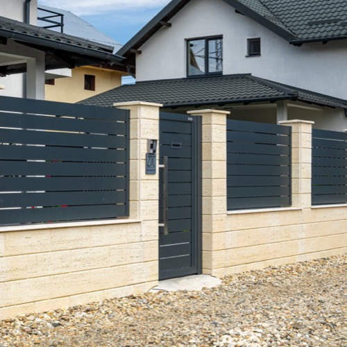Alu Zaun - RAL 7016
