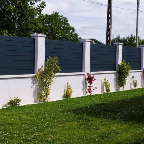 Alu Zaun - RAL 7016